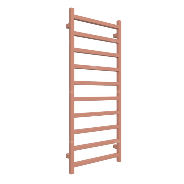 Grzejnik drabinkowy TERMA SIMPLE, podłączenie Z1, wym. 1200 x 500 mm, kolor brudny różowy RAL3012, moc 440W