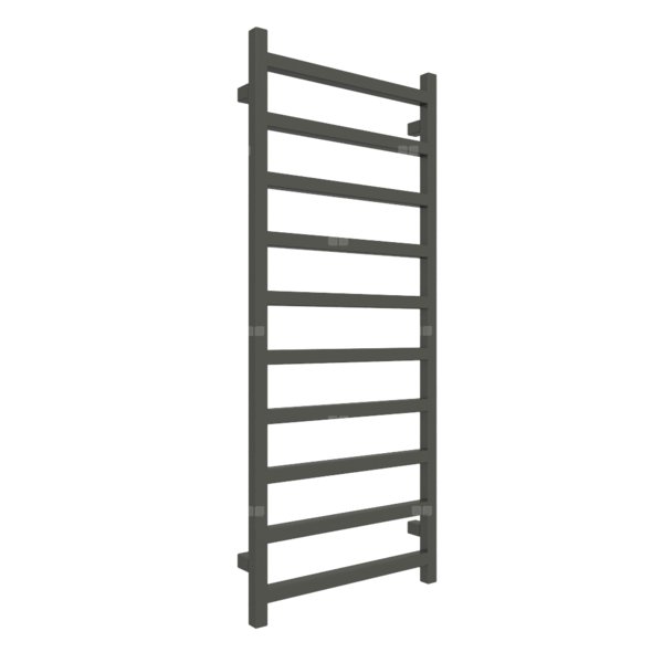 Grzejnik drabinkowy TERMA SIMPLE, podłączenie SX, wym. 1200 x 500 mm, kolor ciemny oliwkowy RAL6015, moc 440W