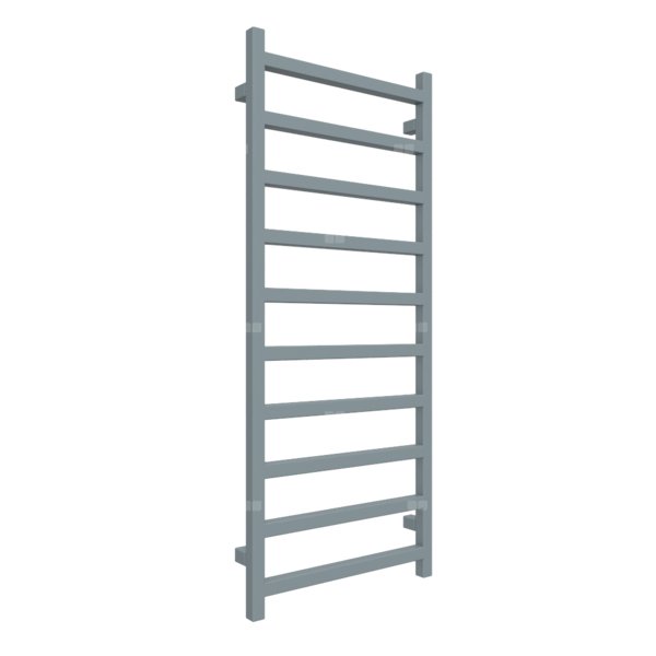 Grzejnik drabinkowy TERMA SIMPLE, podłączenie ZX, wym. 1200 x 500 mm, kolor szary popielaty RAL7000, moc 440W