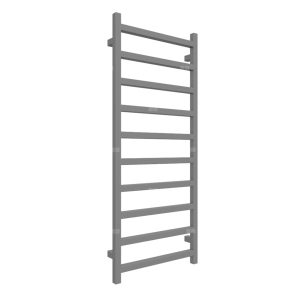 Grzejnik drabinkowy TERMA SIMPLE, podłączenie Z8, wym. 1200 x 500 mm, kolor szary kurz RAL7037, moc 440W