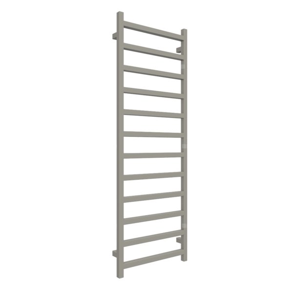 Grzejnik drabinkowy TERMA SIMPLE, podłączenie SX, wym. 1440 x 500 mm, kolor szary kamienie RAL7030, moc 529W