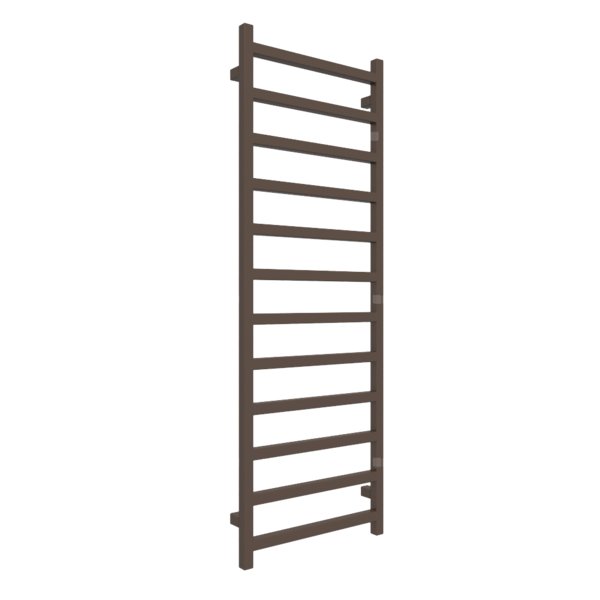 Grzejnik drabinkowy TERMA SIMPLE, podłączenie ZX, wym. 1440 x 500 mm, kolor irchowo-brązowy RAL8014, moc 529W
