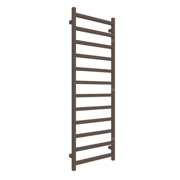 Grzejnik drabinkowy TERMA SIMPLE, podłączenie SX, wym. 1440 x 500 mm, kolor szlachetny brąz, moc 529W