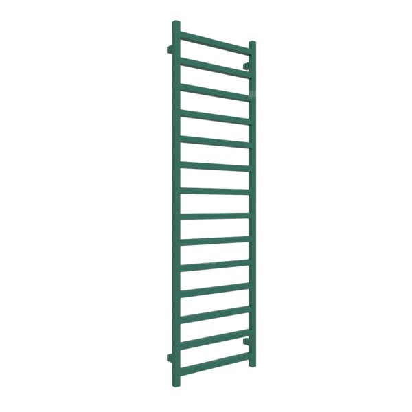 Grzejnik drabinkowy TERMA SIMPLE, podłączenie SX, wym. 1680 x 500 mm, kolor zielony opal RAL6026, moc 618W