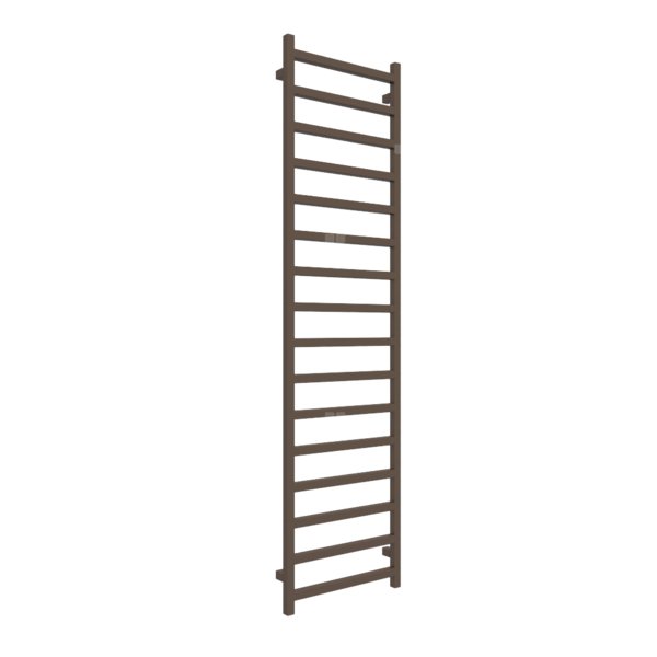 Grzejnik drabinkowy TERMA SIMPLE, podłączenie SX, wym. 1920 x 500 mm, kolor brązowy ziemisty RAL8028, moc 707W