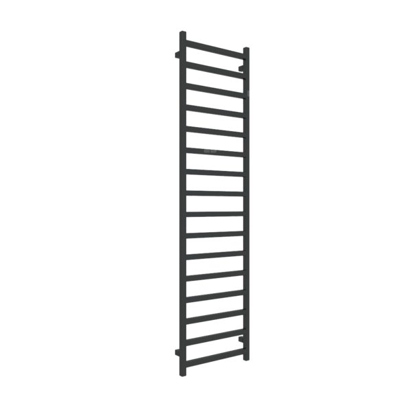 Grzejnik drabinkowy TERMA SIMPLE, podłączenie Z1, wym. 1920 x 500 mm, kolor czarny jak kruk soft RAL9005, moc 707W