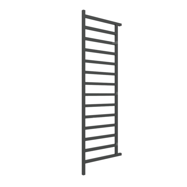 Grzejnik drabinkowy TERMA SIMPLE, podłączenie ZX, wym. 1755 x 500 mm, kolor czarny RAL9011, moc 618W
