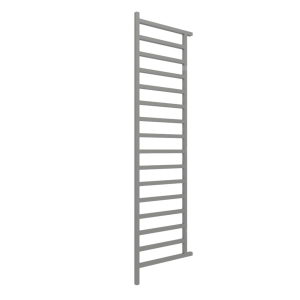 Grzejnik drabinkowy TERMA SimpleDW, podłączenie ZX, wym. 1995 x 500 mm, kolor szary kurz RAL7037, moc 707W
