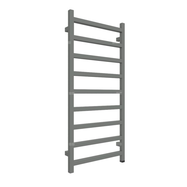 Grzejnik drabinkowy TERMA SIMPLE ONE, podłączenie S1, wym. 1080 x 500 mm, kolor nowoczesna szarość, moc 396W