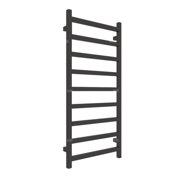 Grzejnik drabinkowy TERMA SIMPLE ONE, podłączenie S8, wym. 1080 x 500 mm, kolor heban, moc 396W