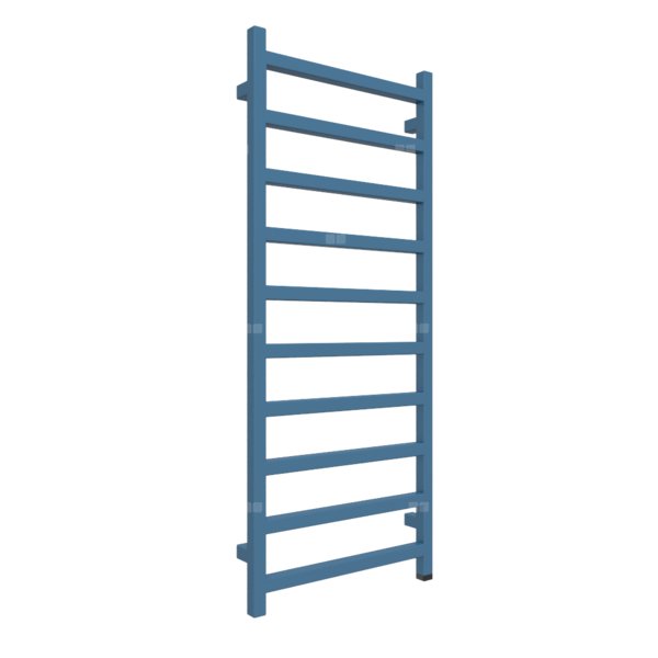 Grzejnik drabinkowy TERMA SIMPLE ONE, podłączenie S1, wym. 1200 x 500 mm, kolor niebieski brylantowy RAL5007, moc 440W