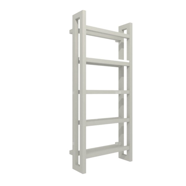 Grzejnik drabinkowy TERMA STAND, podłączenie SX, wym. 1150 x 500 mm, kolor malachit anodowy