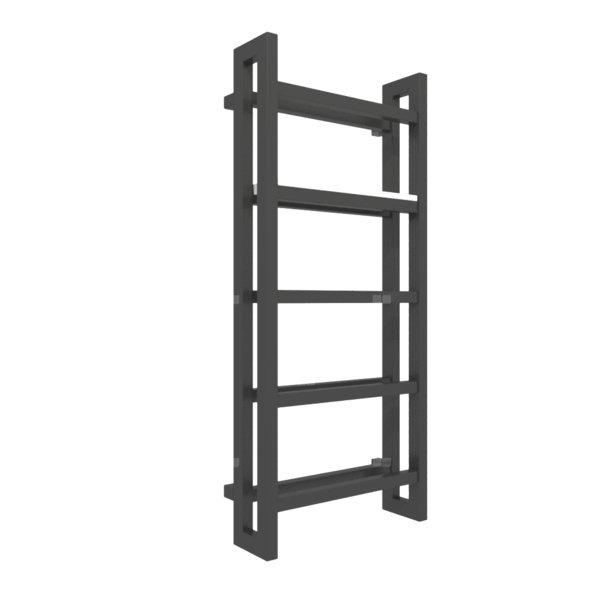 Grzejnik drabinkowy TERMA STAND, podłączenie SX, wym. 1150 x 500 mm, kolor magiczna perła, moc 615W