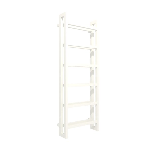 Grzejnik drabinkowy TERMA STAND, podłączenie 51, wym. 1380 x 500 mm, kolor biały drogowy RAL9016, moc 743W