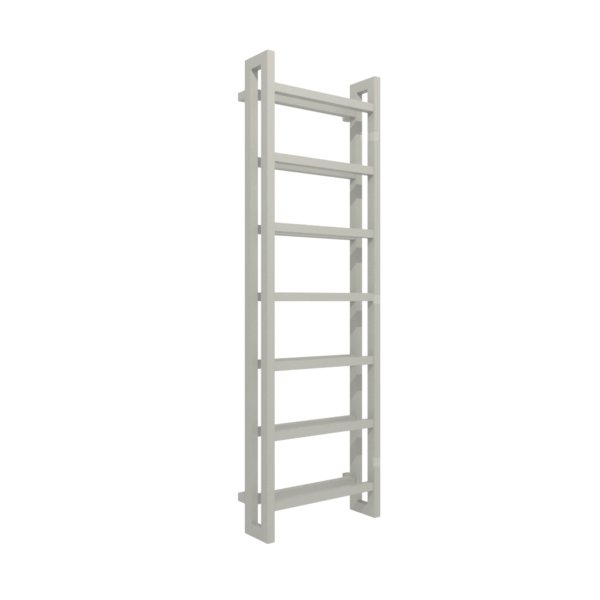 Grzejnik drabinkowy TERMA STAND, podłączenie SX, wym. 1610 x 500 mm, kolor szary agatowy RAL7038, moc 872W