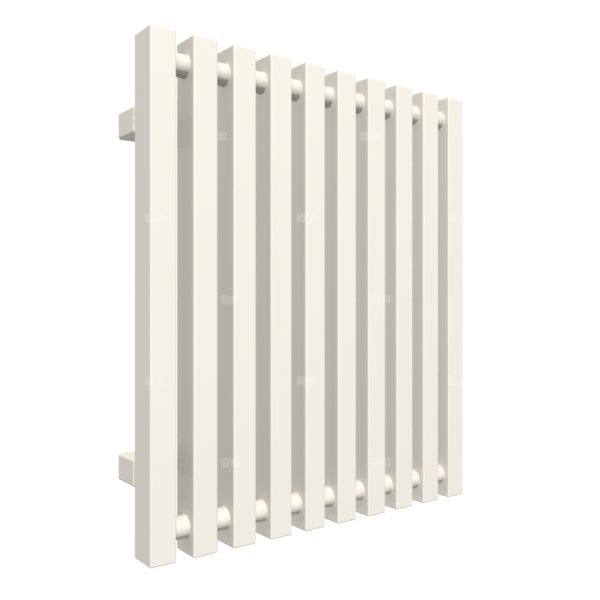 Grzejnik drabinkowy TERMA TRIGA, podłączenie V6, wym. 560 x 480 mm, kolor biały RAL9010, moc 356W