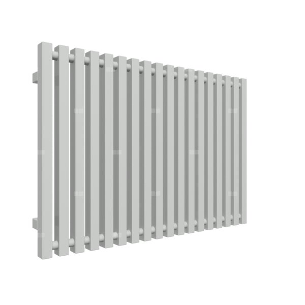 Grzejnik drabinkowy TERMA TRIGA, podłączenie V6, wym. 610 x 880 mm, kolor szary jasny RAL7035, moc 717W