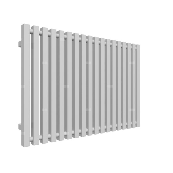 Grzejnik drabinkowy TERMA TRIGA, podłączenie VL, wym. 610 x 880 mm, kolor szary mleczny RAL7047, moc 717W