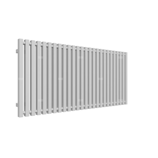 Grzejnik drabinkowy TERMA TRIGA, podłączenie YP, wym. 610 x 1280 mm, kolor srebrny mat, moc 1043W