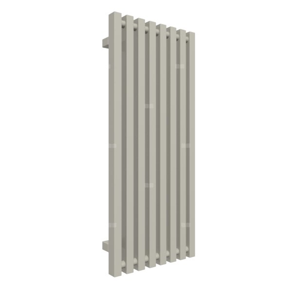 Grzejnik drabinkowy TERMA TRIGA, podłączenie SX, wym. 900 x 380 mm, kolor szary jedwabisty RAL7044, moc 459W
