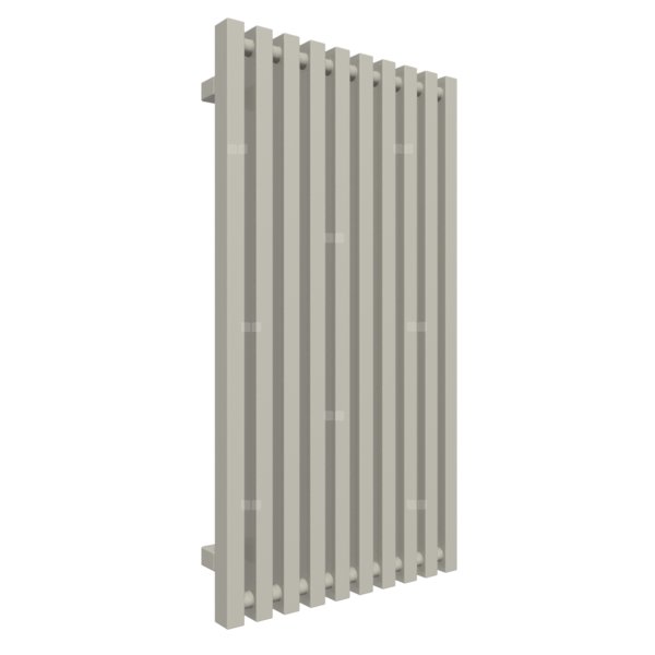 Grzejnik drabinkowy TERMA TRIGA, podłączenie ZX, wym. 900 x 480 mm, kolor metaliczny beż, moc 580W