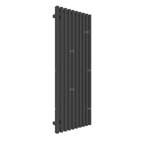 Grzejnik drabinkowy TERMA TRIGA, podłączenie Z1, wym. 1300 x 480 mm, kolor czarny RAL9017, moc 824W