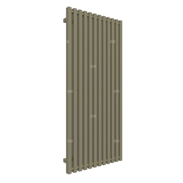 Grzejnik drabinkowy TERMA TRIGA, podłączenie YP, wym. 1300 x 580 mm, kolor zielony trzcinowy RAL6013, moc 996W