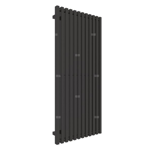 Grzejnik drabinkowy TERMA TRIGA, podłączenie SX, wym. 1300 x 580 mm, kolor heban, moc 996W