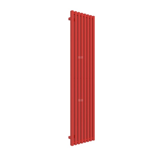 Grzejnik drabinkowy TERMA TRIGA, podłączenie SX, wym. 1700 x 380 mm, kolor żywa czerwień RAL3028, moc 850W