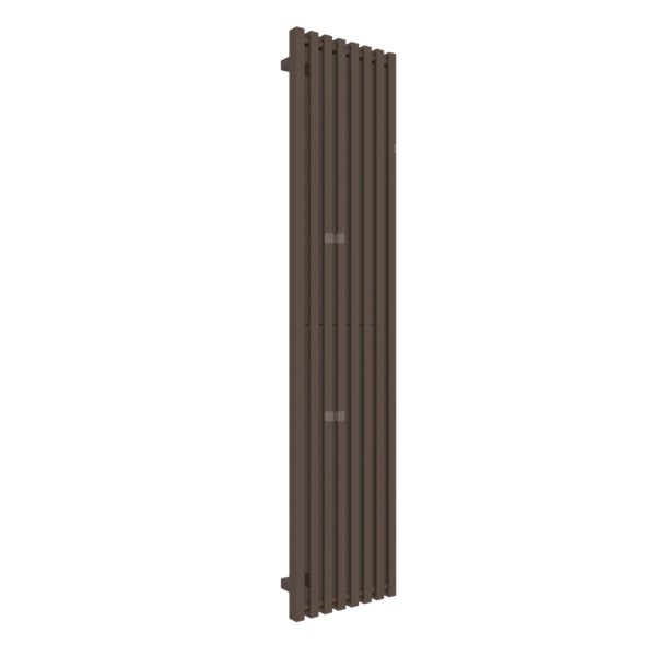 Grzejnik drabinkowy TERMA TRIGA, podłączenie ZX, wym. 1700 x 380 mm, kolor irchowo-brązowy RAL8014, moc 850W