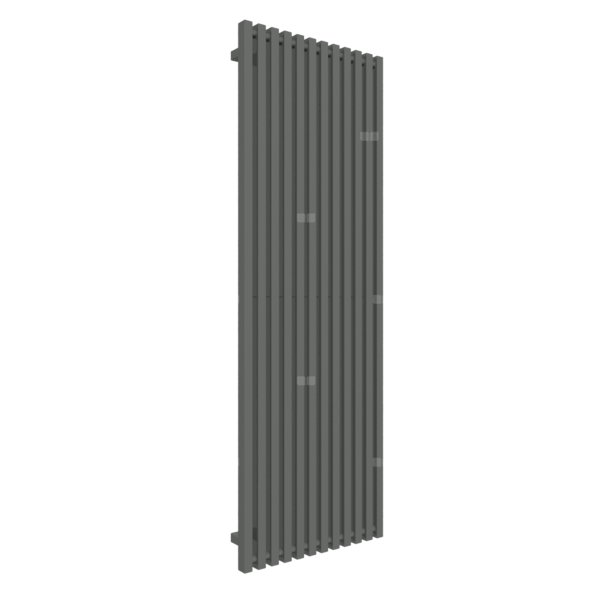 Grzejnik drabinkowy TERMA TRIGA, podłączenie Z8, wym. 1700 x 580 mm, kolor błyszcząca szarość, moc 1298W