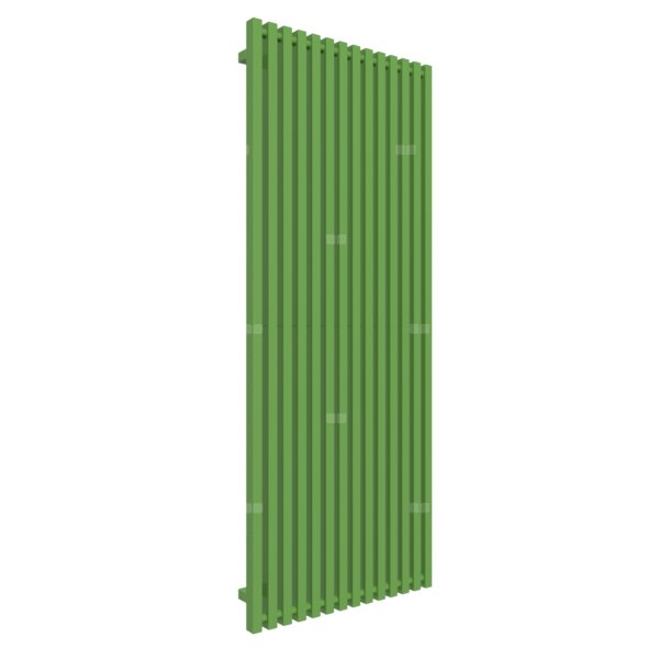 Grzejnik drabinkowy TERMA TRIGA, podłączenie ZX, wym. 1700 x 680 mm, kolor zielony żółty RAL6018, moc 1521W
