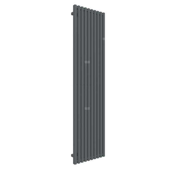 Grzejnik drabinkowy TERMA TRIGA, podłączenie ZX, wym. 1900 x 480 mm, kolor szary łupek RAL7015, moc 1202W