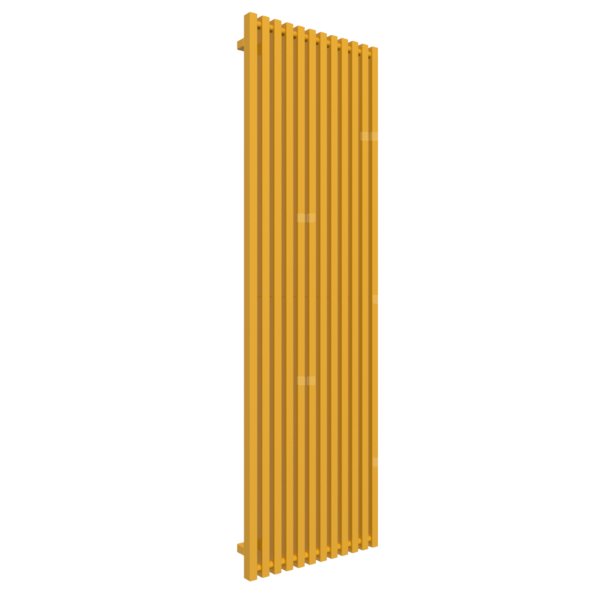 Grzejnik drabinkowy TERMA TRIGA, podłączenie ZX, wym. 1900 x 580 mm, kolor żółty ciemna cytryna RAL1032, moc 1442W