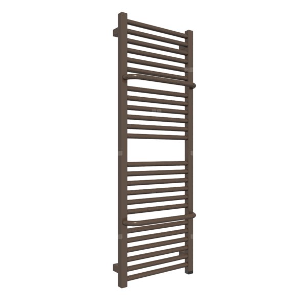 Grzejnik drabinkowy TERMA LIMA ONE, podłączenie S8, wym. 1140 x 400 mm, kolor szlachetny brąz, moc 460W