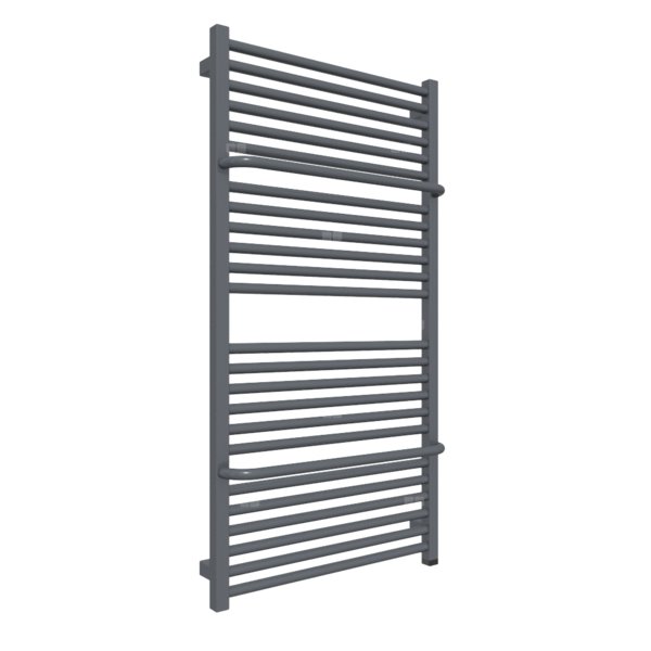 Grzejnik drabinkowy TERMA LIMA ONE, podłączenie S8, wym. 1140 x 600 mm, kolor szary żelazowy RAL7011, moc 675W