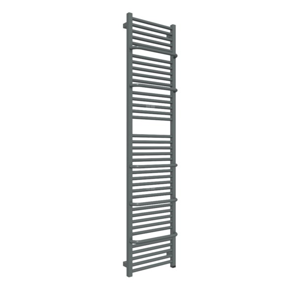Grzejnik drabinkowy TERMA LIMA ONE, podłączenie S1, wym. 1700 x 400 mm, kolor metaliczny szary, moc 703W