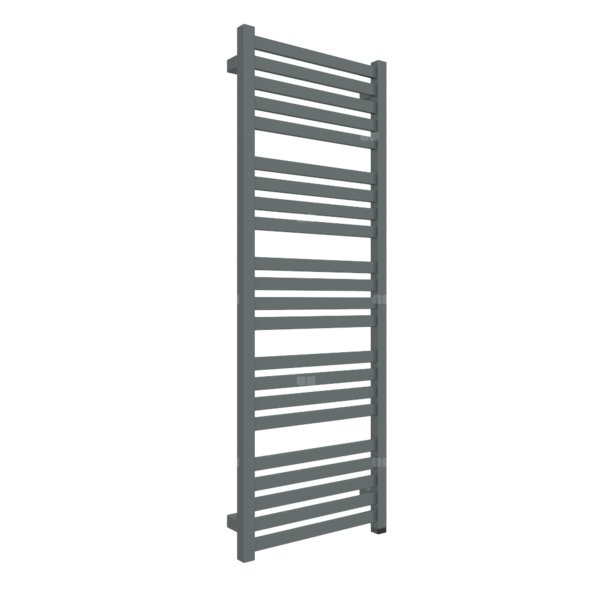 Grzejnik drabinkowy TERMA MARLIN ONE, podłączenie S8, wym. 1185 x 430 mm, kolor metaliczny szary, moc 467W