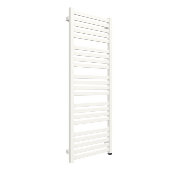 Grzejnik drabinkowy TERMA MARLIN ONE, podłączenie S1, wym. 1185 x 430 mm, kolor biały soft RAL9016, moc 467W