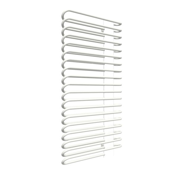 Grzejnik elektryczny TERMA MICHELLE 600 x 1200 mm, kolor biała ściana, moc 800 W, podłączenie E1