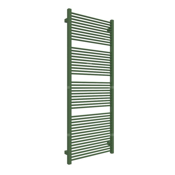 Grzejnik drabinkowy TERMA MIKE, podłączenie SX, wym. 1335 x 530 mm, kolor zielony liściasty RAL6002, moc 715W