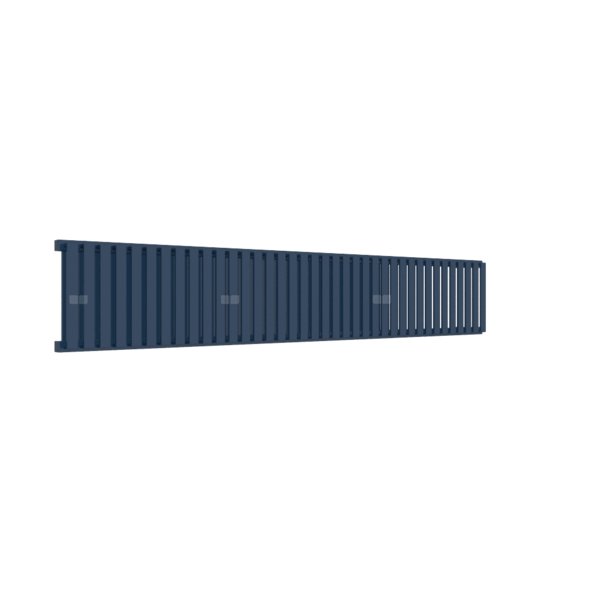 Grzejnik drabinkowy TERMA NEMO, podłączenie YP, wym. 300 x 1725 mm, kolor niebieski szafirowy RAL5003, moc 1004W