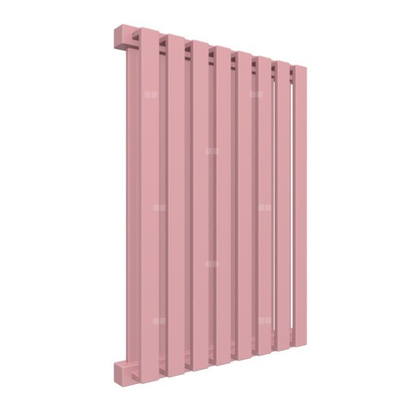 Grzejnik elektryczny TERMA NEMO 375 x 530 mm, kolor metaliczny czarny, moc 400 W, podłączenie E2, kabel prosty z wtyczką