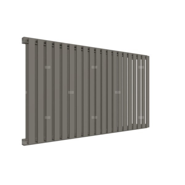 Grzejnik drabinkowy TERMA NEMO, podłączenie YP, wym. 530 x 915 mm, kolor szary kwarcytowy RAL7039, moc 888W