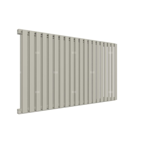 Grzejnik drabinkowy TERMA NEMO, podłączenie YP, wym. 530 x 915 mm, kolor metaliczny beż, moc 888W