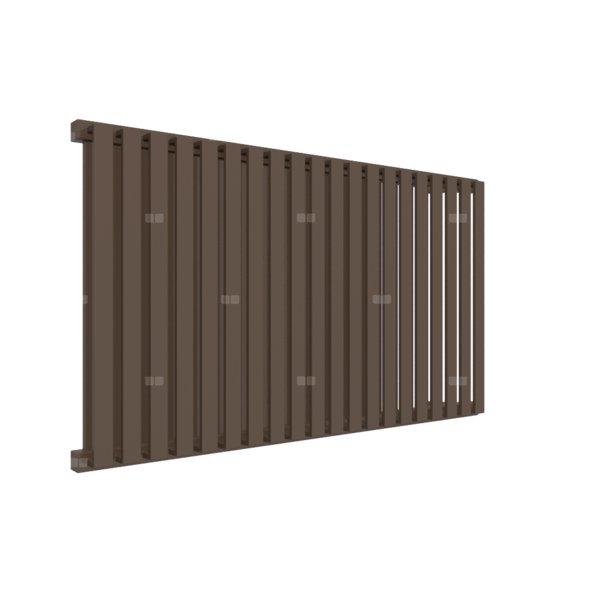 Grzejnik drabinkowy TERMA NEMO, podłączenie YP, wym. 530 x 915 mm, kolor szlachetny brąz, moc 888W
