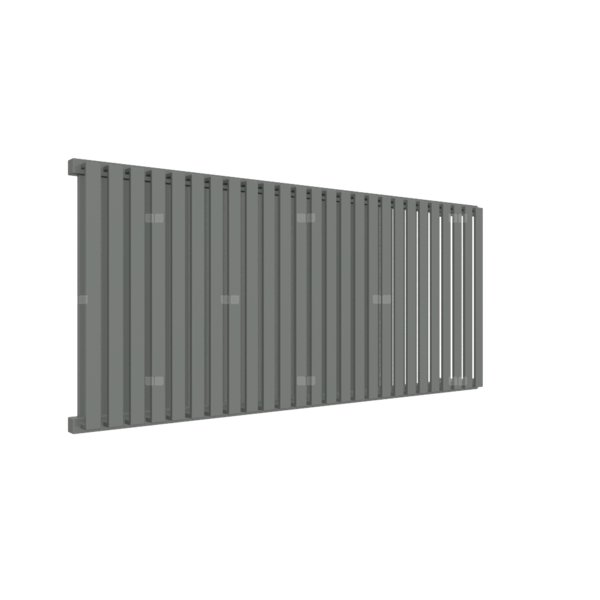 Grzejnik drabinkowy TERMA NEMO, podłączenie YP, wym. 530 x 1185 mm, kolor nowoczesna szarość, moc 1150W