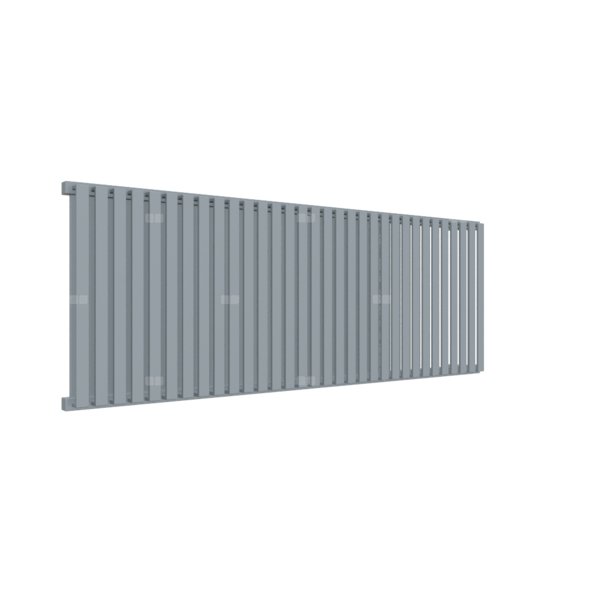Grzejnik drabinkowy TERMA NEMO, podłączenie YL, wym. 530 x 1455 mm, kolor szary stalowy RAL7001, moc 1412W