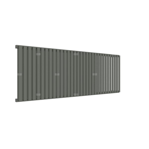Grzejnik drabinkowy TERMA NEMO, podłączenie YP, wym. 530 x 1455 mm, kolor szary zielony RAL7009, moc 1412W
