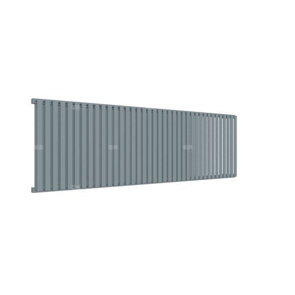Grzejnik drabinkowy TERMA NEMO, podłączenie YP, wym. 530 x 1725 mm, kolor szary popielaty RAL7000, moc 1675W